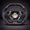 Volante Deportivo de Fibra de Carbono y Alcántara para Chevrolet Camaro 2011–2019 / Corvette C7 2014–2019