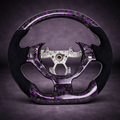 Volante Deportivo de Fibra de Carbono Forjada para Nissan GT-R R35 / 370Z / 350Z (2003–2016)