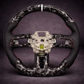 Volante Deportivo de Fibra de Carbono y Cuero para Ford Mustang GT / Ford GT / Mustang Mach-E 2015–2023